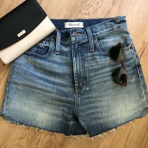 New MADEWELL The Perfect Jean Short